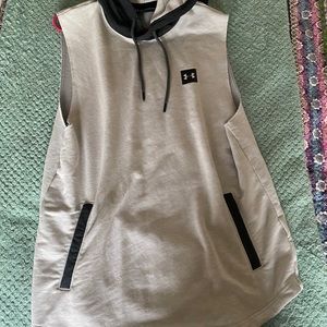 Under armor sleeveless hoodie